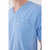 Lyon - Erkek Bebe Mavisi Üst Üniforma (Oversize)