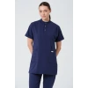 Patrıot Blue (Lacivert) Hemşire Tesettür Üst Üniforma (Elıte)