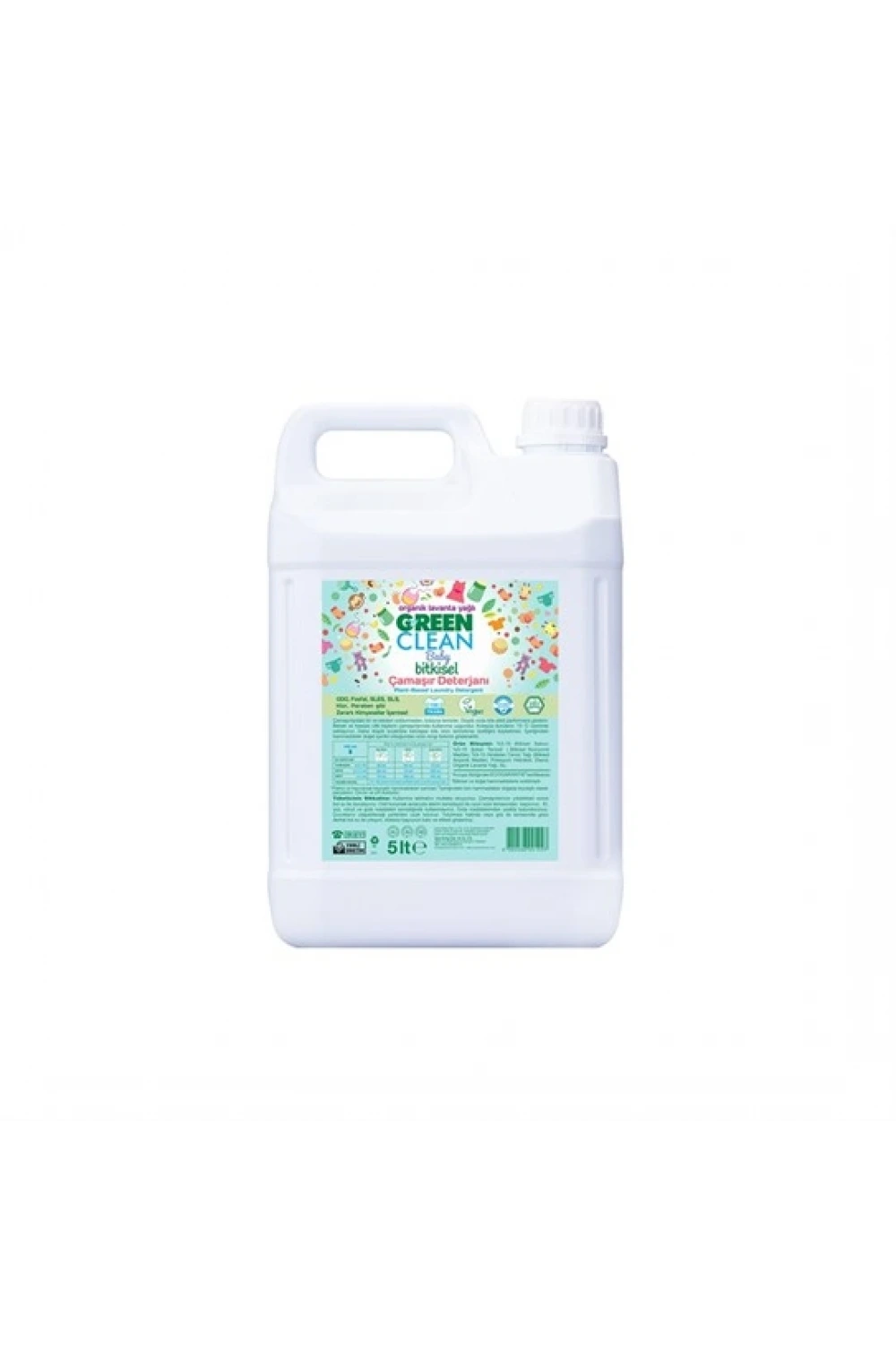Green Clean Baby Bitkisel Çamaşır Deterjanı 5 L