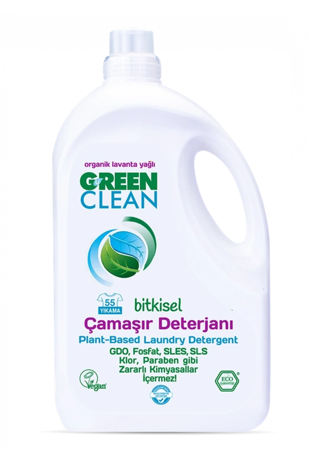 Green Clean Bitkisel Çamaşır Deterjanı 2750 Ml