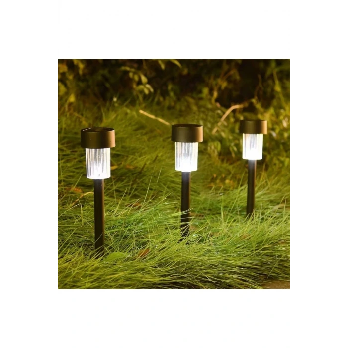 10lu Günes Enerjili Led Bahçe  Lambasi- Solar Aydinlatma