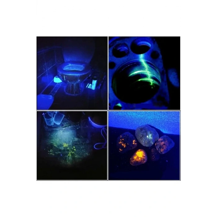 15w 365-395nm uv ultraviyole para kontrol bakteri el feneri