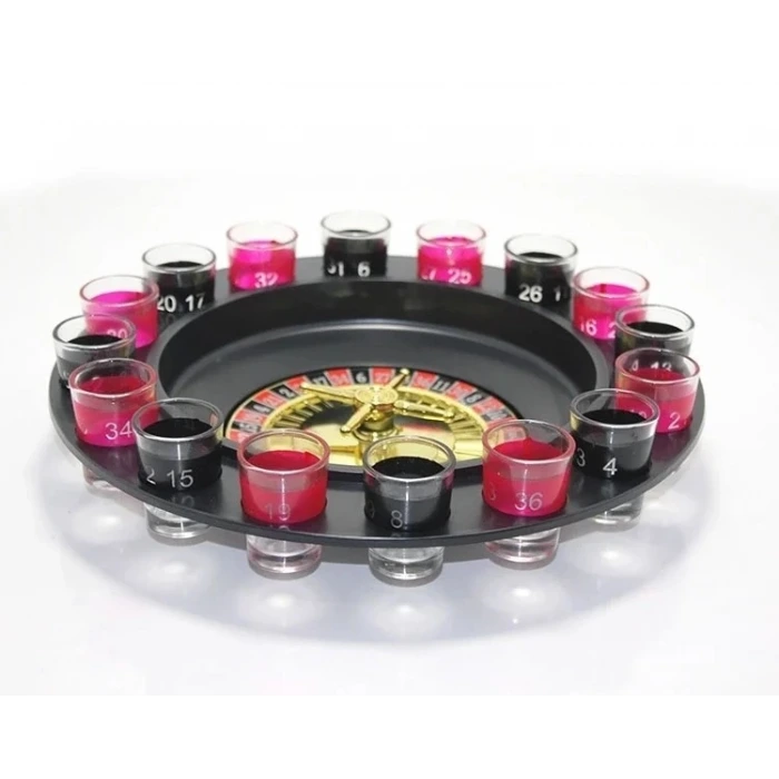 16li Shot Bardaklı Rulet Oyunu