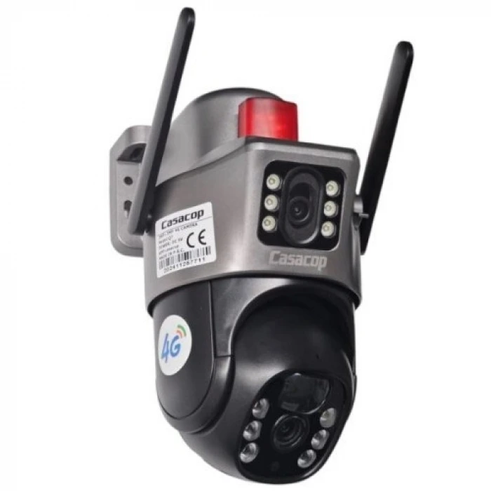 3+3 MP SİM KARTLI SOLAR KABLOSUZ GÜVENLİK KAMERASI BS-2084