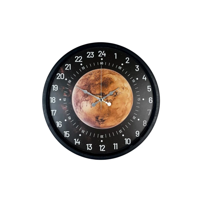 36 Cm 24 Saat Göstergeli Özel Tasarım Duvar Saati