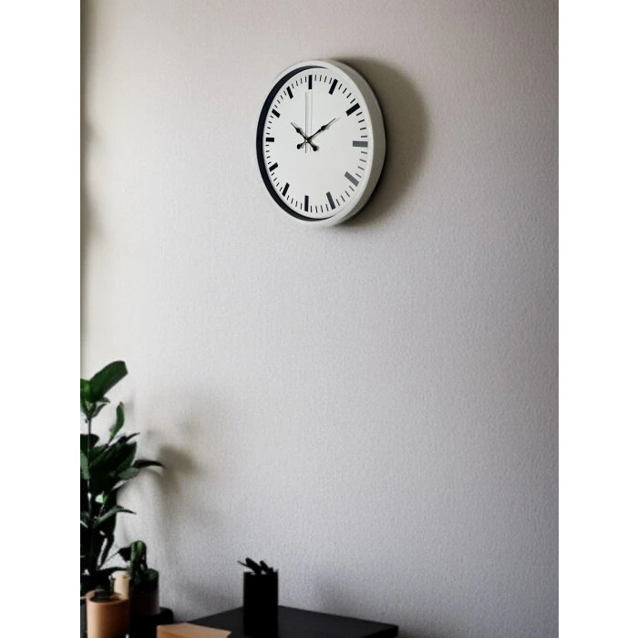 36 Cm Beyaz Standart Duvar Saati