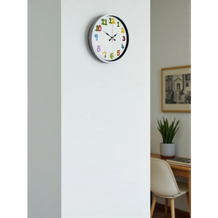 36 Cm Çocuk Odası Dekoratif Duvar Saati