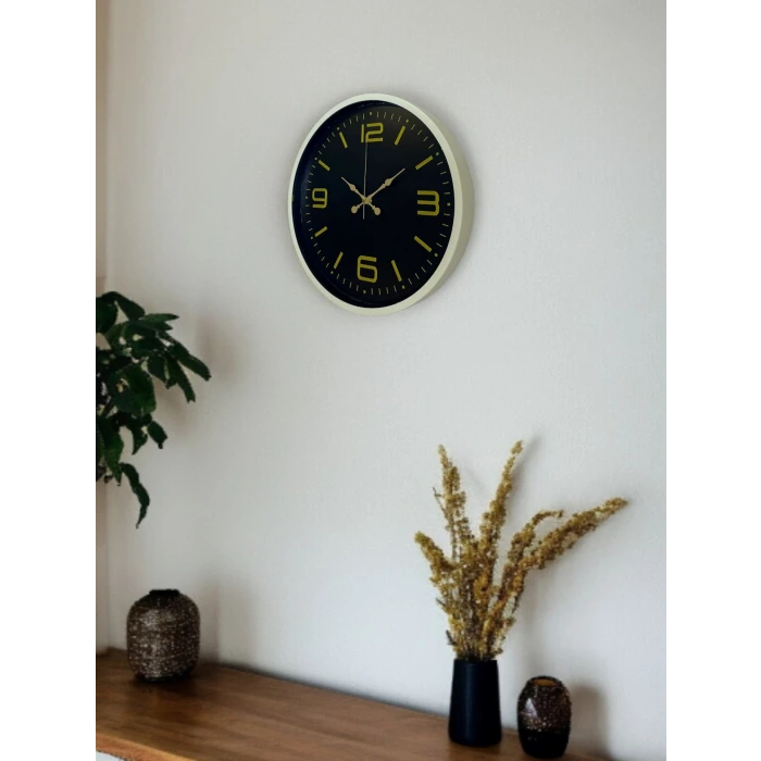36 Cm Dekoratif Modern Duvar Saati