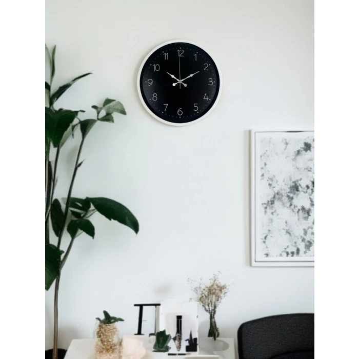 36 Cm Dekoratif Sade Duvar Saati