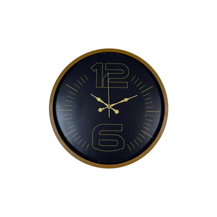 36 Cm Kahverengi Modern Duvar Saati
