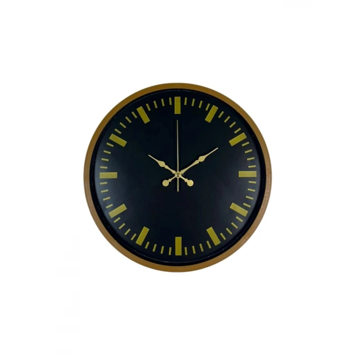 36 Cm Kahverengi Modern Duvar Saati