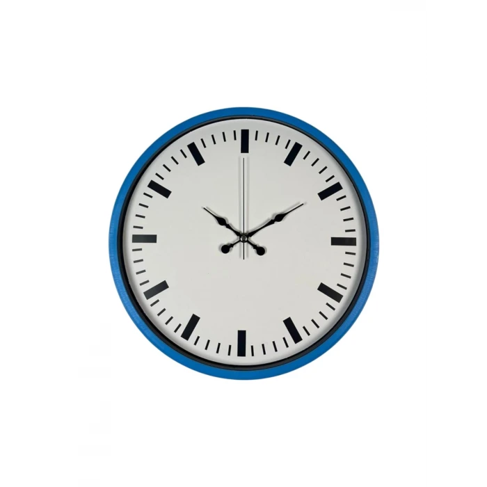 36 Cm Mavi Zarif Duvar Saati
