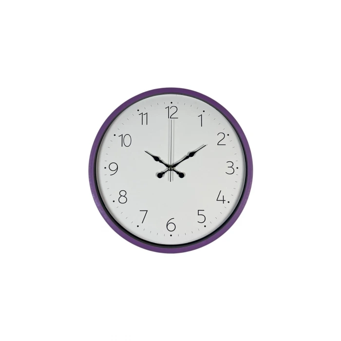 36 Cm Mor Dekoratif Duvar Saati