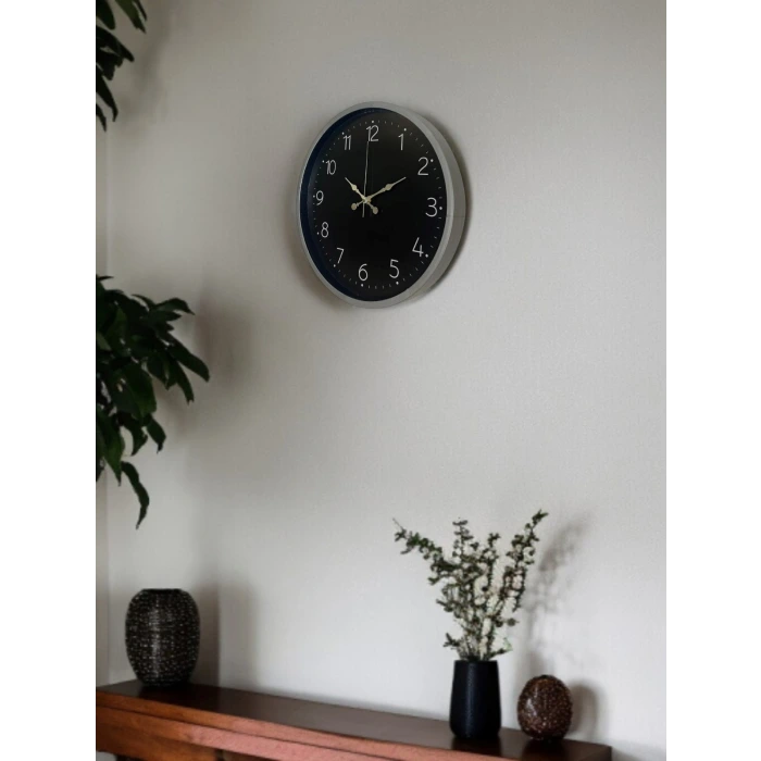 36 Cm Sade Dekoratif Duvar Saati