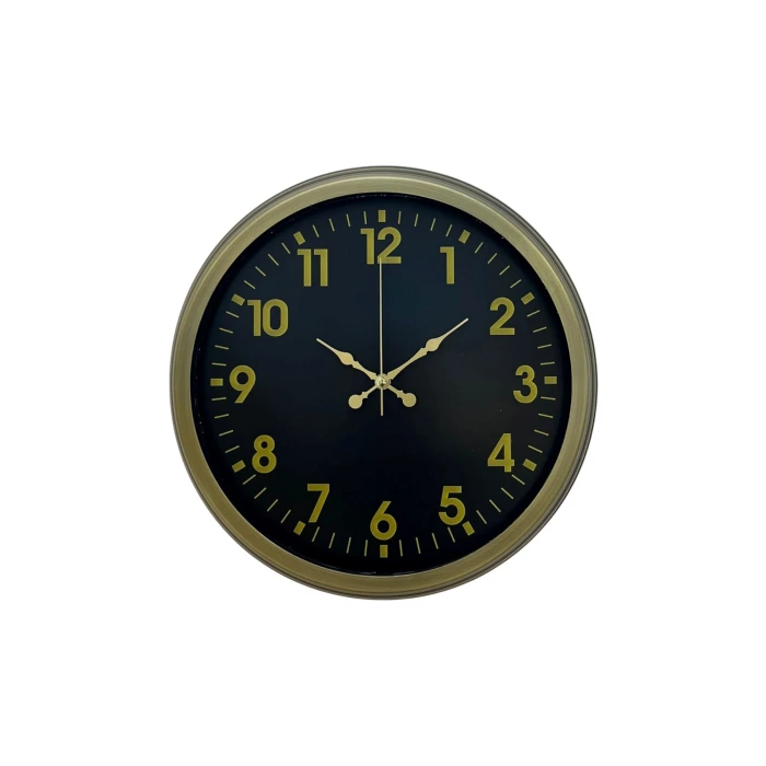 40 Cm Metal Eskitme Klasik Duvar Saati