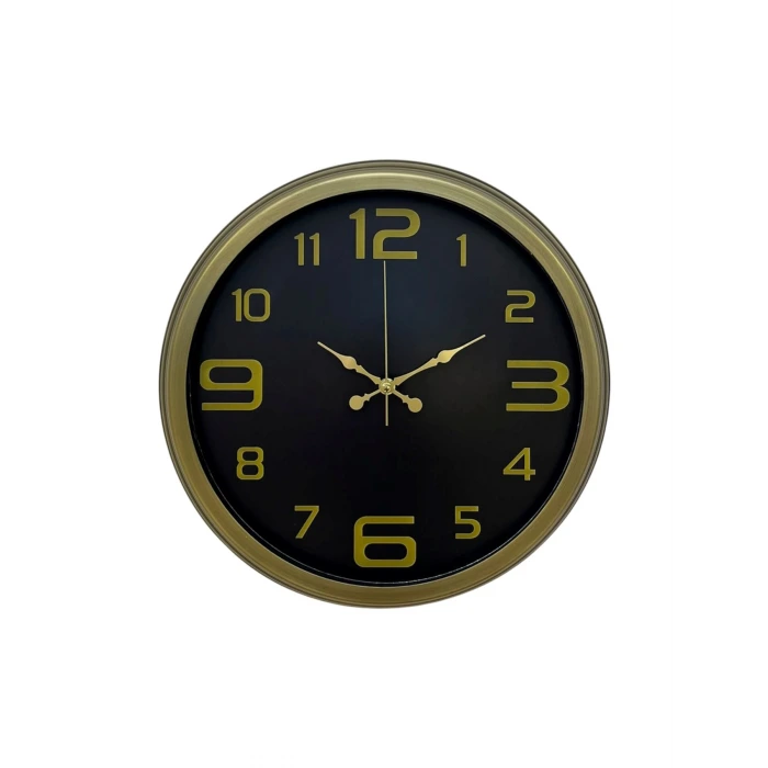 40 Cm Metal Eskitme Vintage Duvar Saati