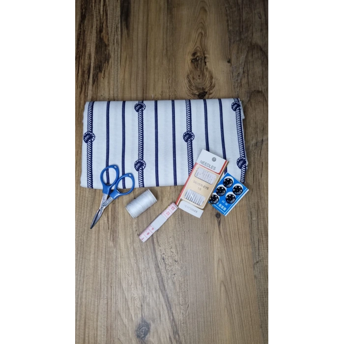 İpek Yıldızı® Parça Kumaş Hobi Seti – Dikiş ve El İşi İçin Pratik Set