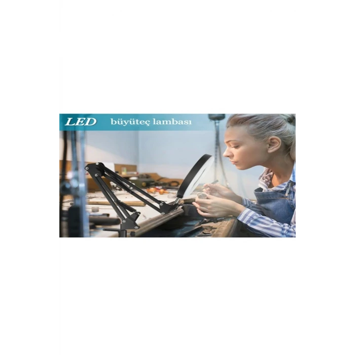 8x Akrobat Hareketli Salıncak Kolu Katlanabilir Büyüteç