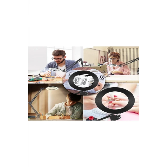 8x Akrobat Hareketli Salıncak Kolu Katlanabilir Büyüteç