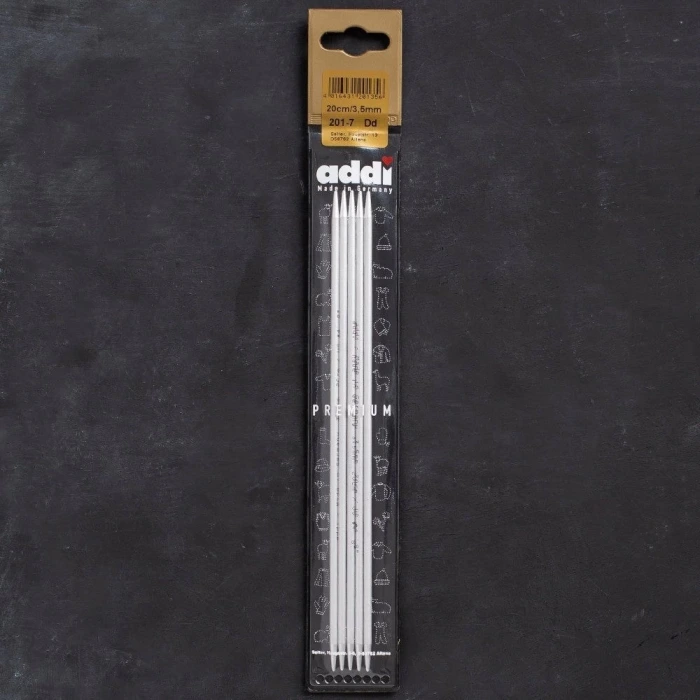 Addi 3,5mm 20cm 5 li Çorap Şişi - 201-7