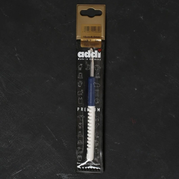 Addi 6 Mm 15 Cm Plastik Saplı Yün Tığ - 148-7