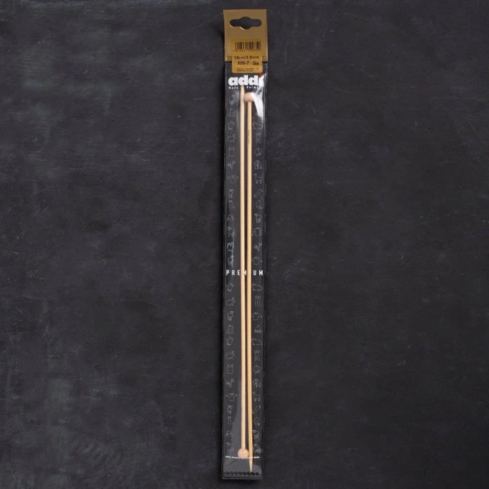 Addi Bambus 3,5mm 35cm Bambu Örgü Şişi - 500-7