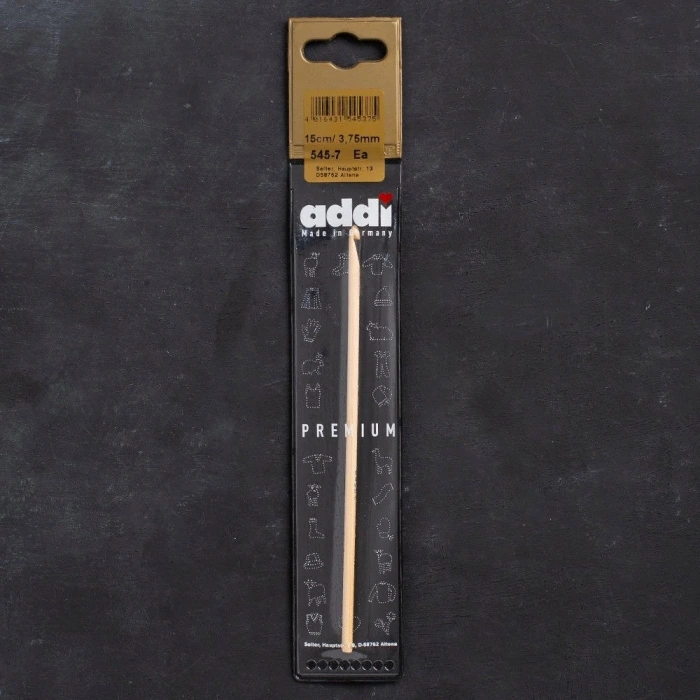 Addi Bambus 3,75mm 15cm Bambu Yün Tığ - 545-7