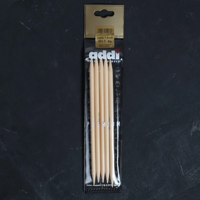 Addi Bambus 7 Mm 20 Cm Bambu Çorap Şişi - 501-7