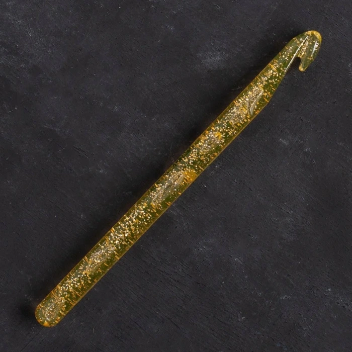 Addi Champagner 10mm 15cm Plastik Simli Yün Tığ -