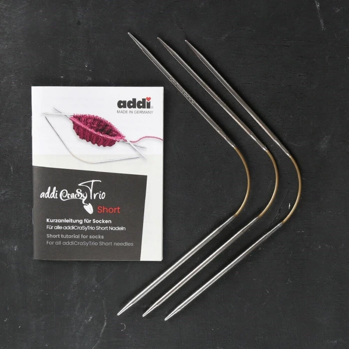 Addi CrasyTrio 3 lü 5 Mm 21 Cm Misinalı Çorap Şişi