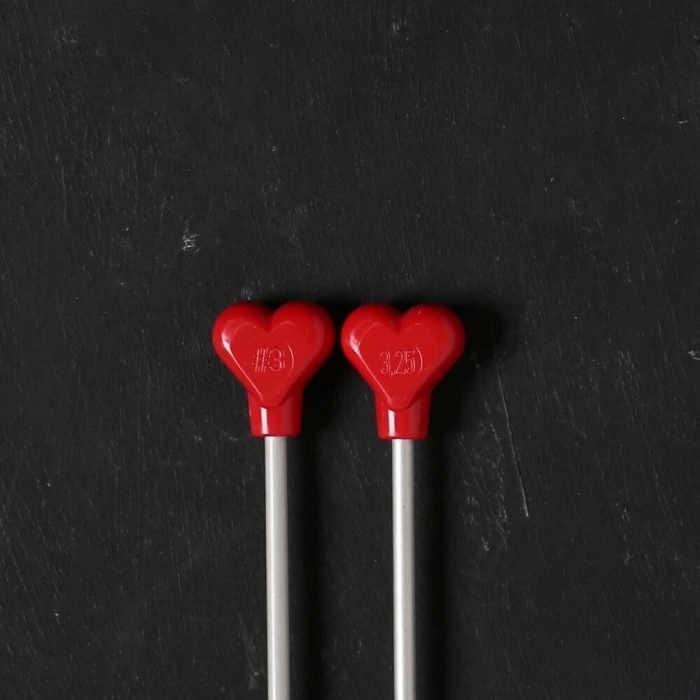 ADDI KALPLİ 3.25MM 40CM KLASİK ALÜMİNYUM ÖRGÜ ŞİŞİ