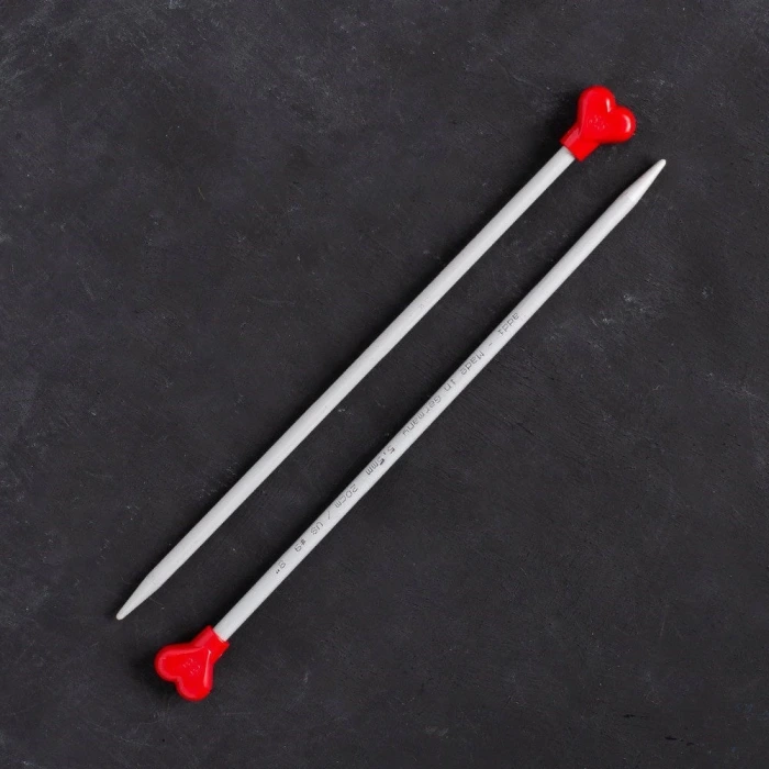 Addi Kalpli 5,5mm 20cm Klasik Alüminyum Örgü Şişi