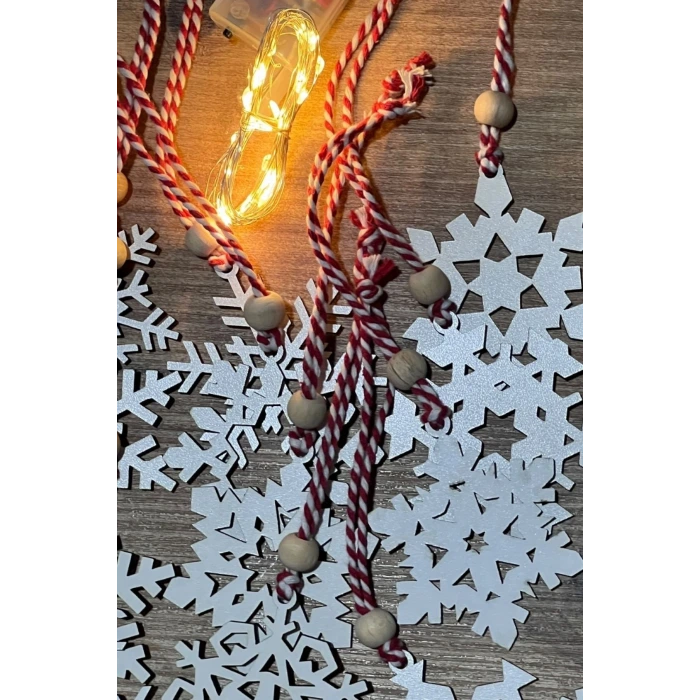 Ahşap Yılbaşı Ağaç Süsü-BY15