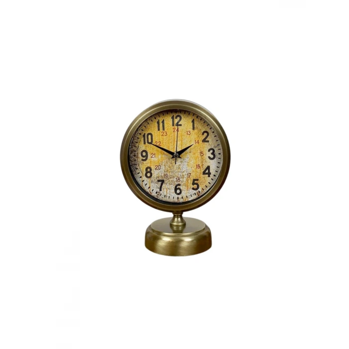 Antique Touch 25x20 Eskitme Metal Masa Saati