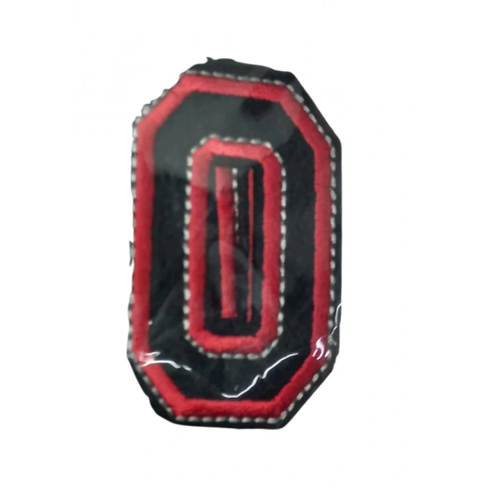 Aplike Ütü İle Yapışan 0 Rakamı Arma 4x5 cm