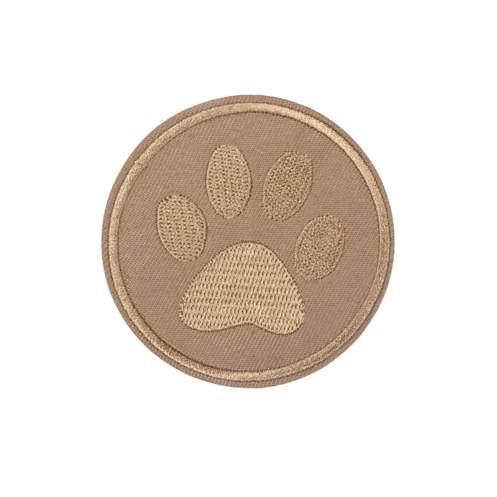 Aplike Ütü İle Yapışan Kahve Pati Arma 5 cm