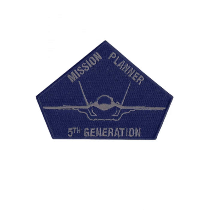 Aplike Ütü İle Yapışan Mission Planner Lacivert Arma 6 cm