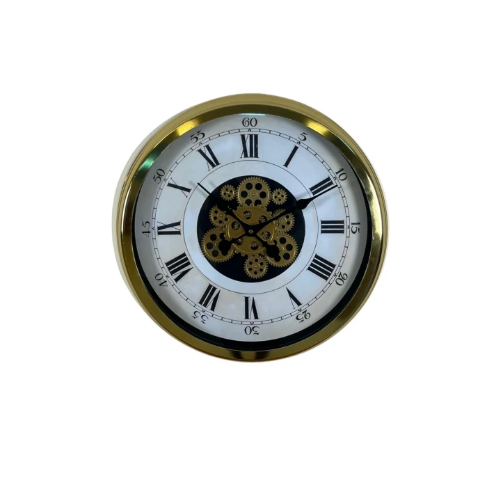 Aurelius Gold 60 Cm Çarklı Duvar Saati