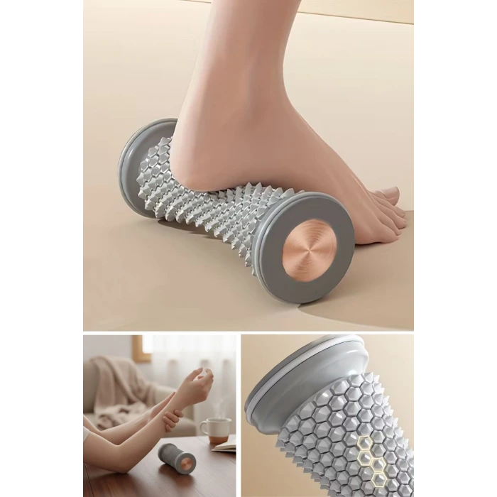 Ayak, El ve Bilekler İçin Yuvarlamalı Masaj Aleti – Manuel Refleksoloji ve Kas Rahatlatıcı Masaj Aparatı