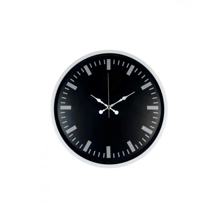 Beyaz 36 Cm Modern Duvar Saati