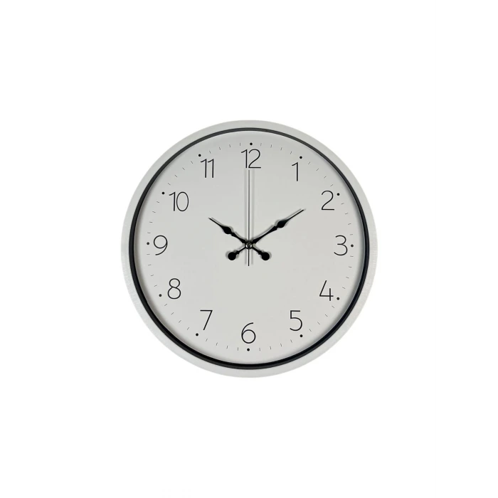 Beyaz 36 Cm Standart Duvar Saati