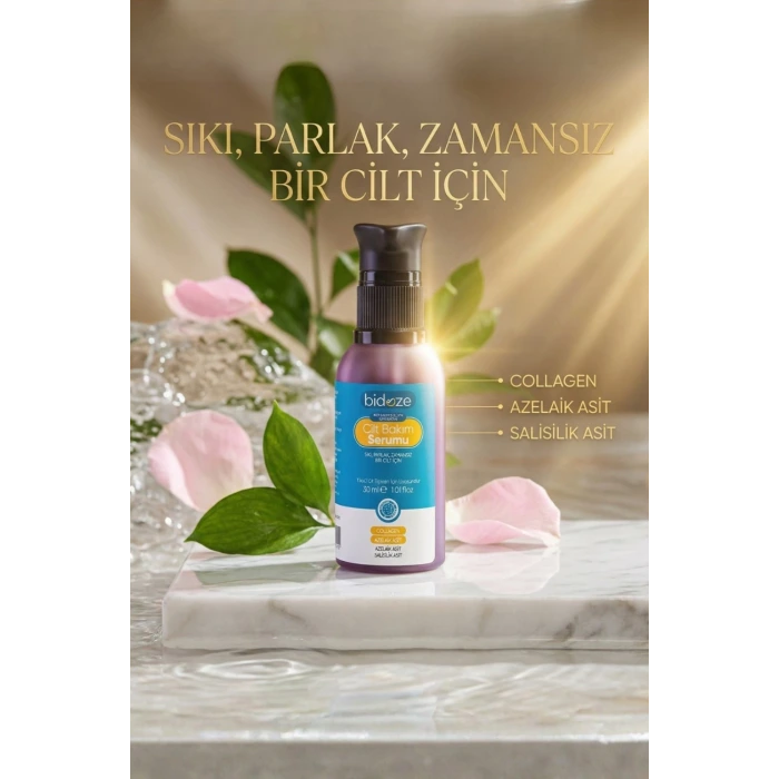 Bidoze Cilt Bakım Serumu 30 Ml | Yaşlanma Ve Akne Karşıtı Onarıcı Bakım