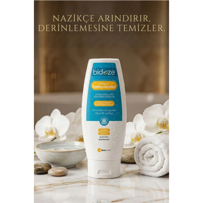 Bidoze Kolajen Peeling Complex 125 Ml | Gözenek Sıkılaştırıcı ve Siyah Nokta Karşıtı Arındırma