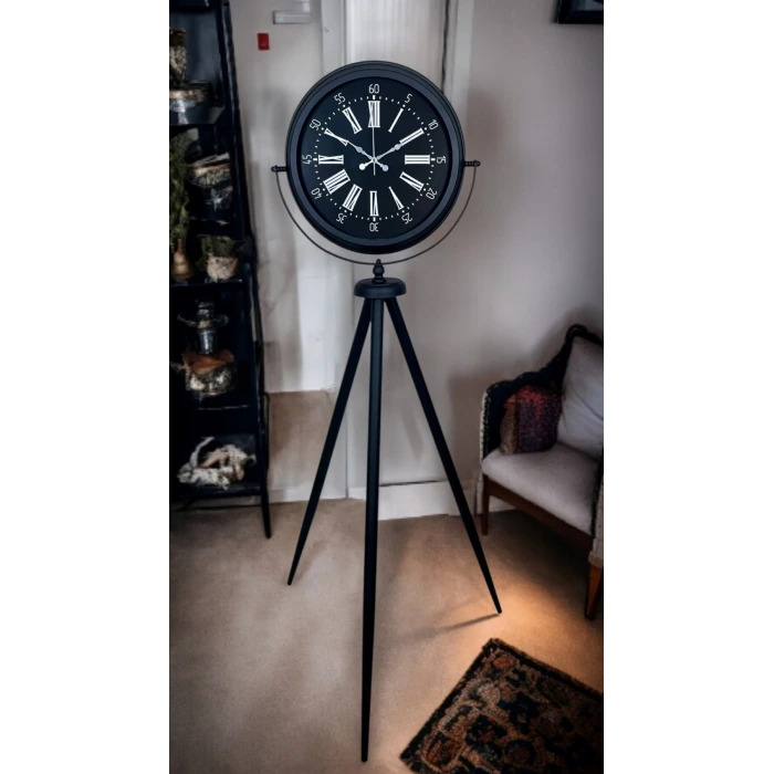 Black Aura Tripod Ayaklı Saat