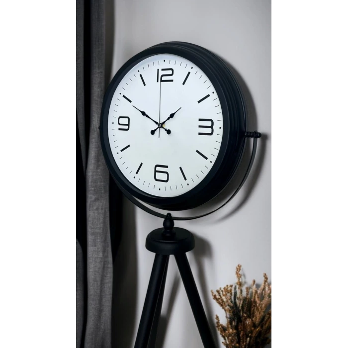 Black Balance Tripod Ayaklı Saat