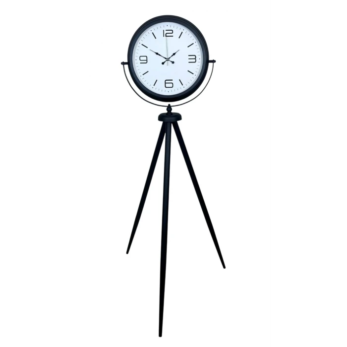 Black Balance Tripod Ayaklı Saat