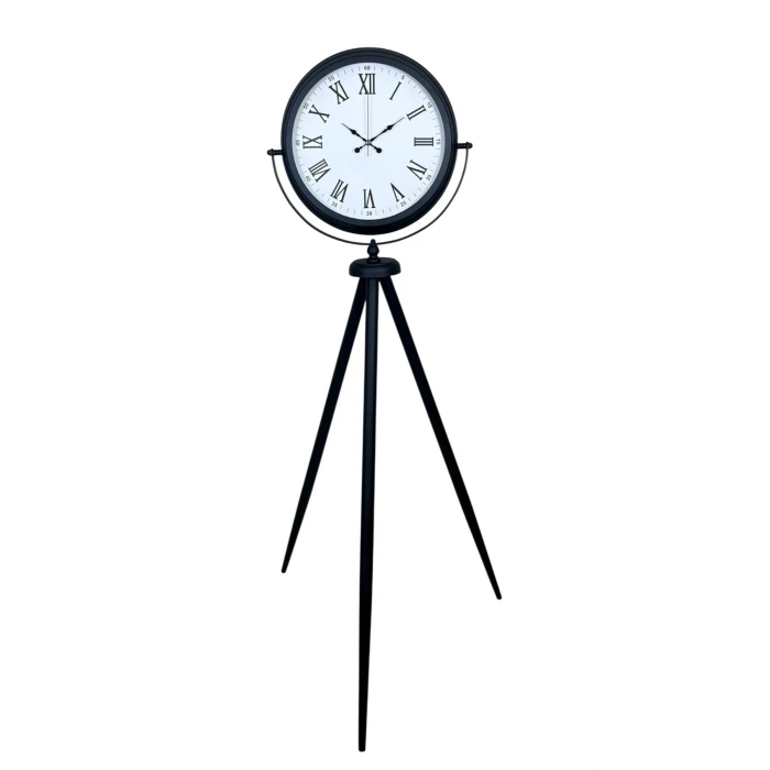 Black Elegance Tripod Ayaklı Saat