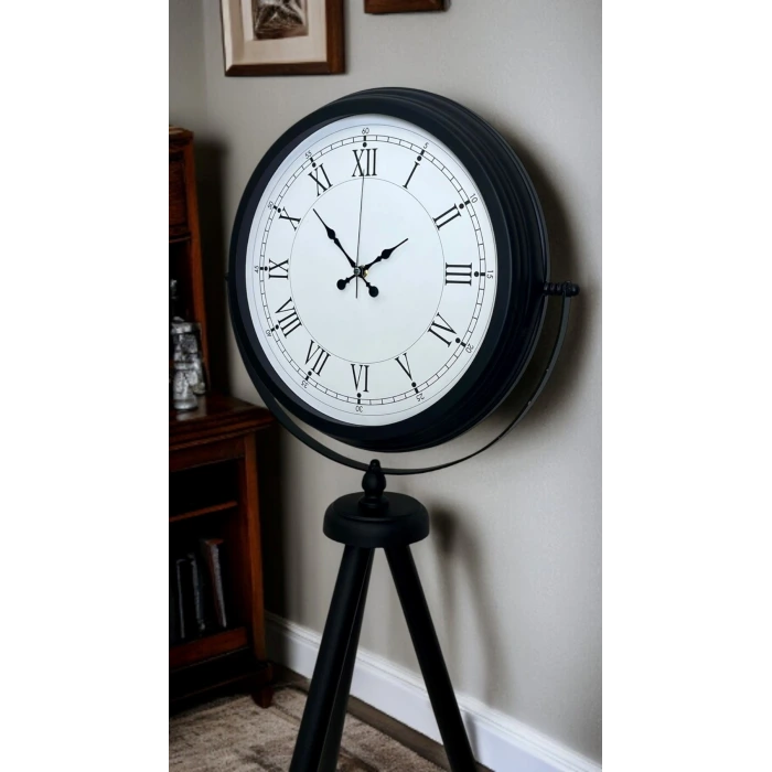 Black Elite Tripod Ayaklı Saat