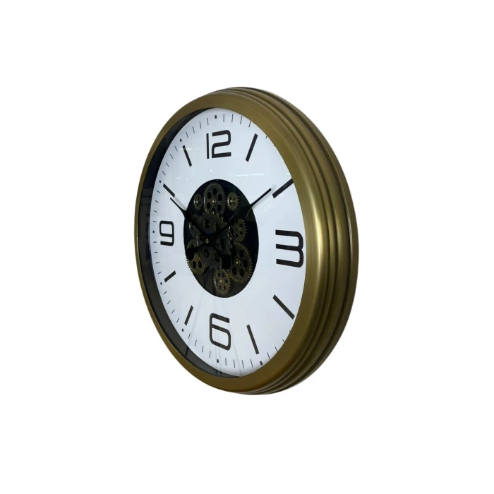 Bronze Motion 60 Cm Çarklı Duvar Saati