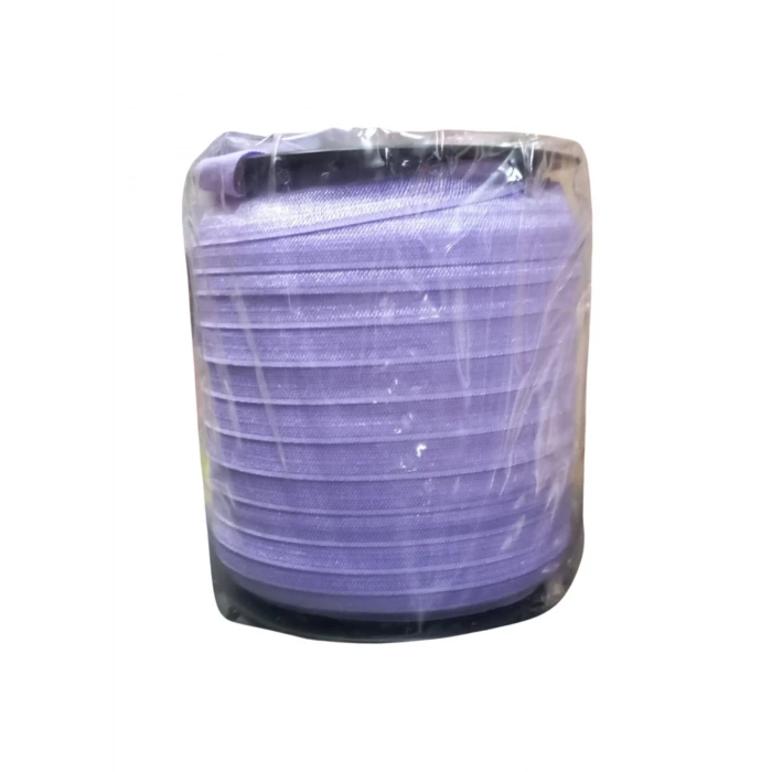 Çamaşır Lastiği Düz 1 cm  1 Metre Açık Mor